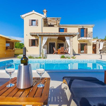 Villa David - Luxurious Secluded Villa With A Heated Pool Butkovići Kültér fotó