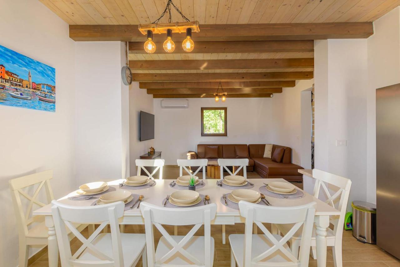 Villa David - Luxurious Secluded Villa With A Heated Pool Butkovići Kültér fotó